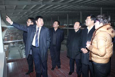 柳河木王集团家具v集团环境:领导视察点高碑店几家具市场图片