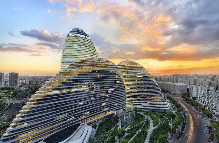 北京亿美博科技有限公司员工上传的亿美博就在"高大上"的望京soho照片